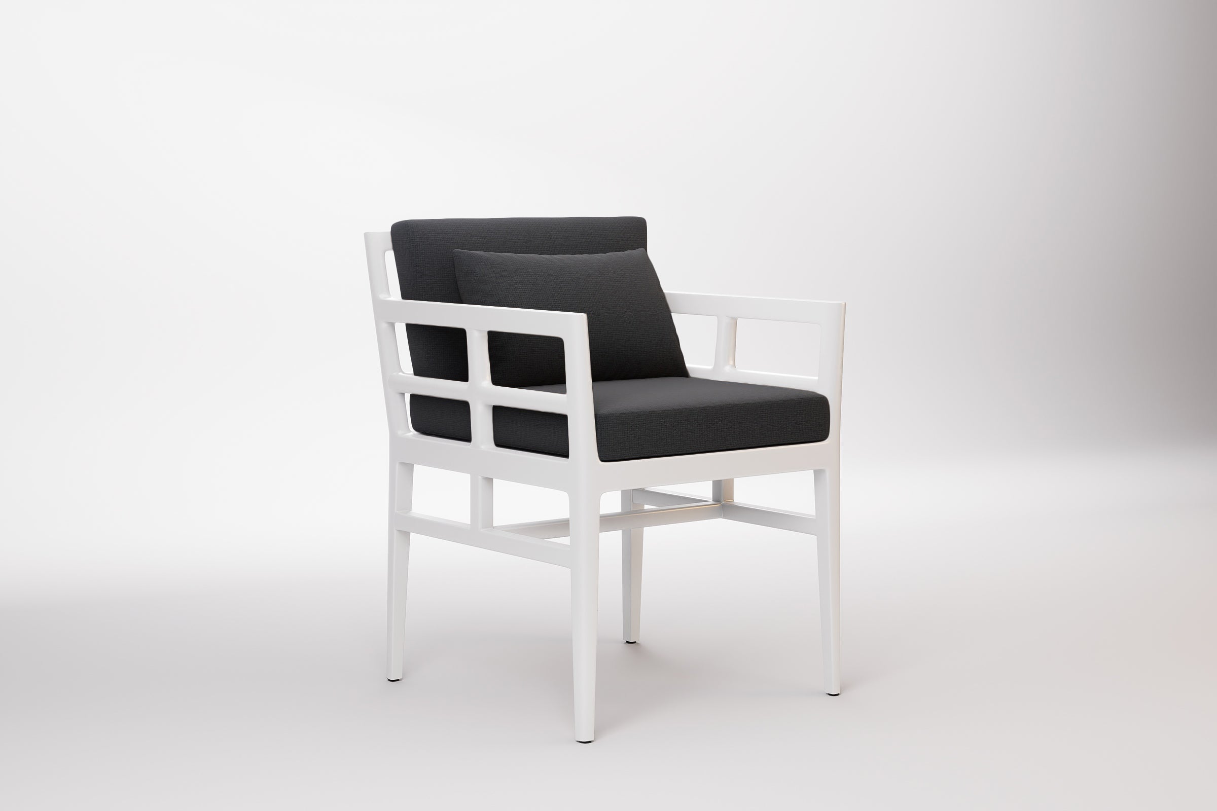Vienna Outdoor Dining Chair Aluminium