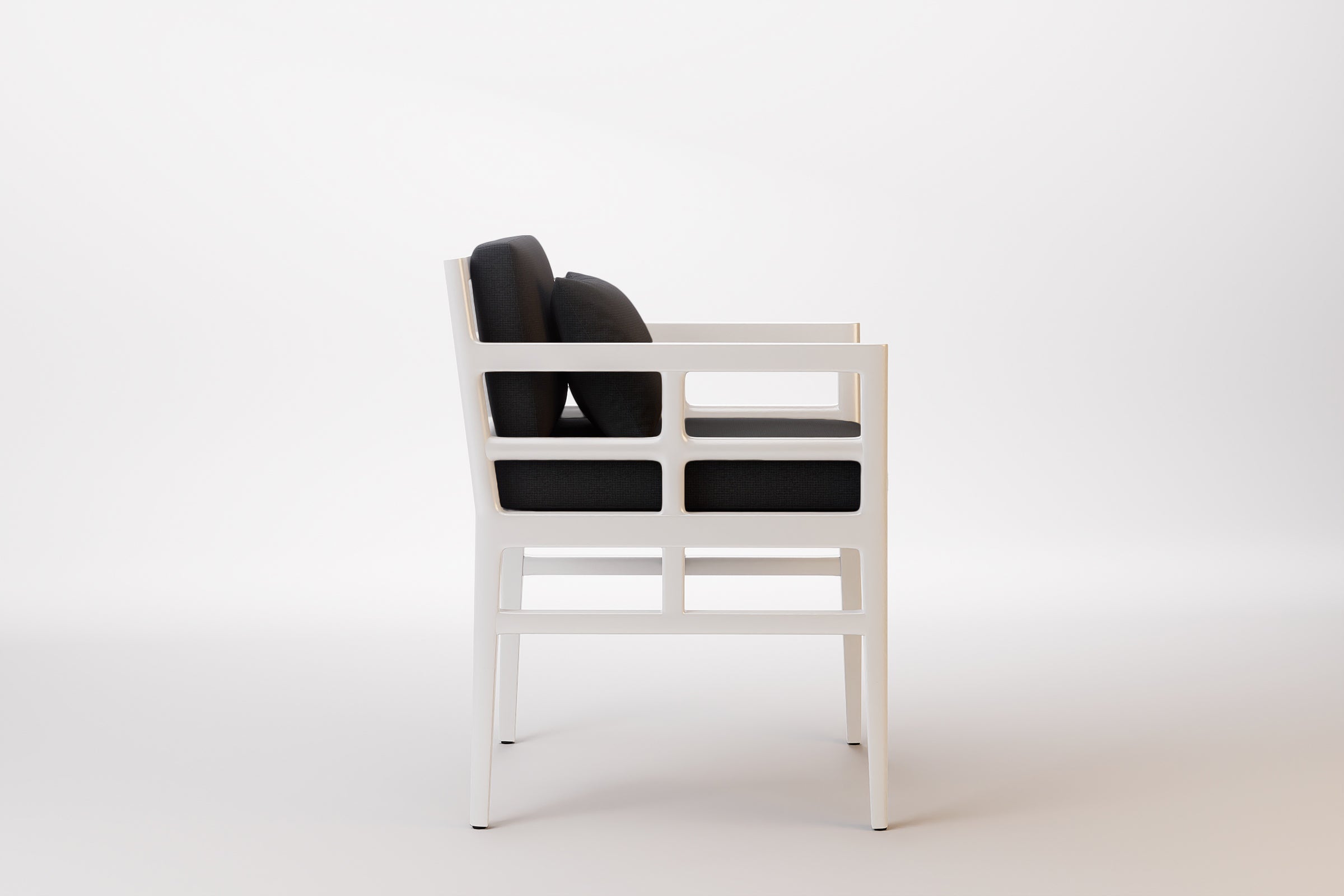 Vienna Outdoor Dining Chair Aluminium
