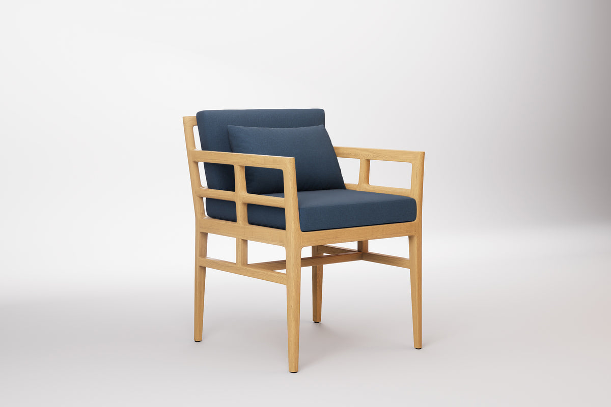 Vienna Outdoor Dining Chair Teak