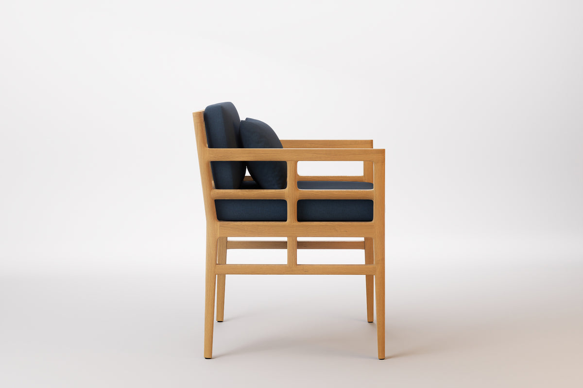 Vienna Outdoor Dining Chair Teak