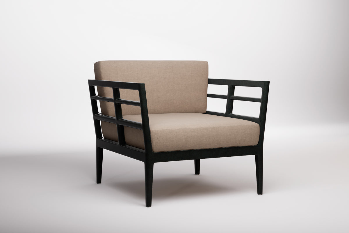 Vienna Outdoor Lounge Armchair Aluminium