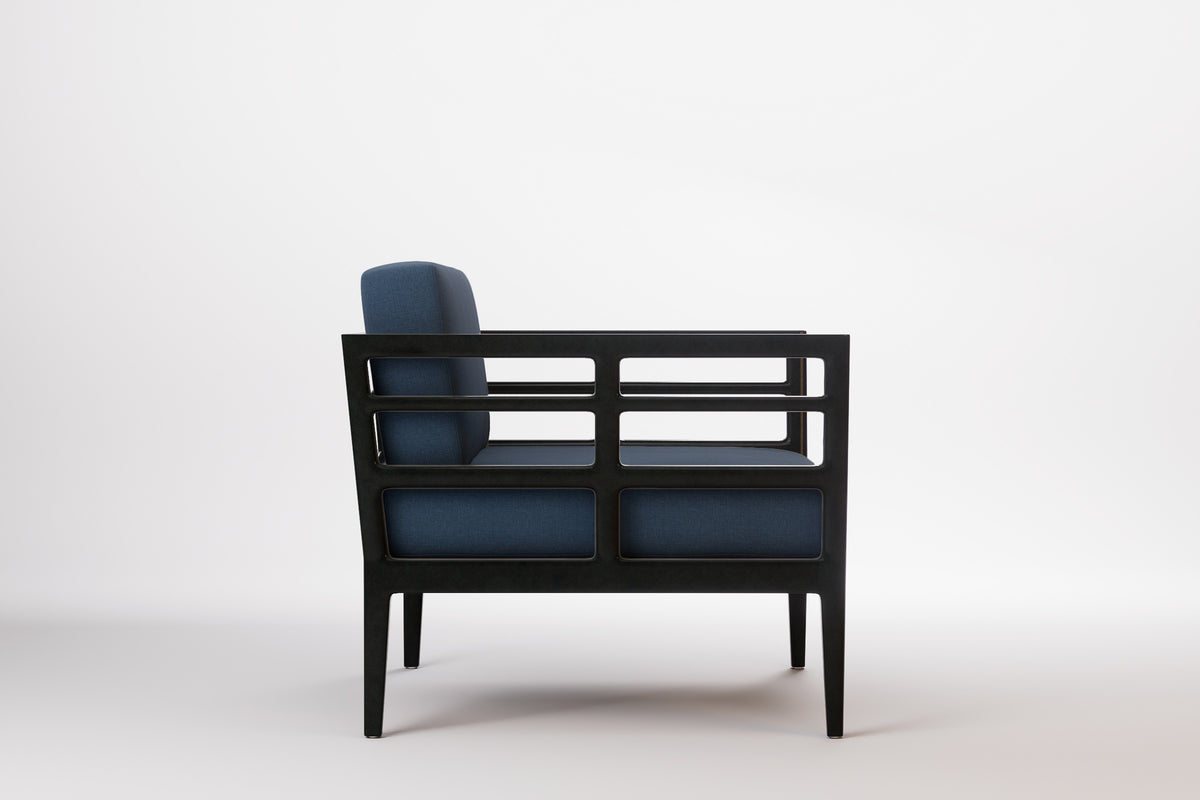 Vienna Outdoor Lounge Armchair Aluminium