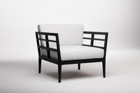 Vienna Outdoor Lounge Armchair Aluminium