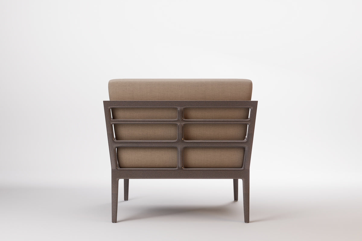 Vienna Outdoor Lounge Armchair Aluminium