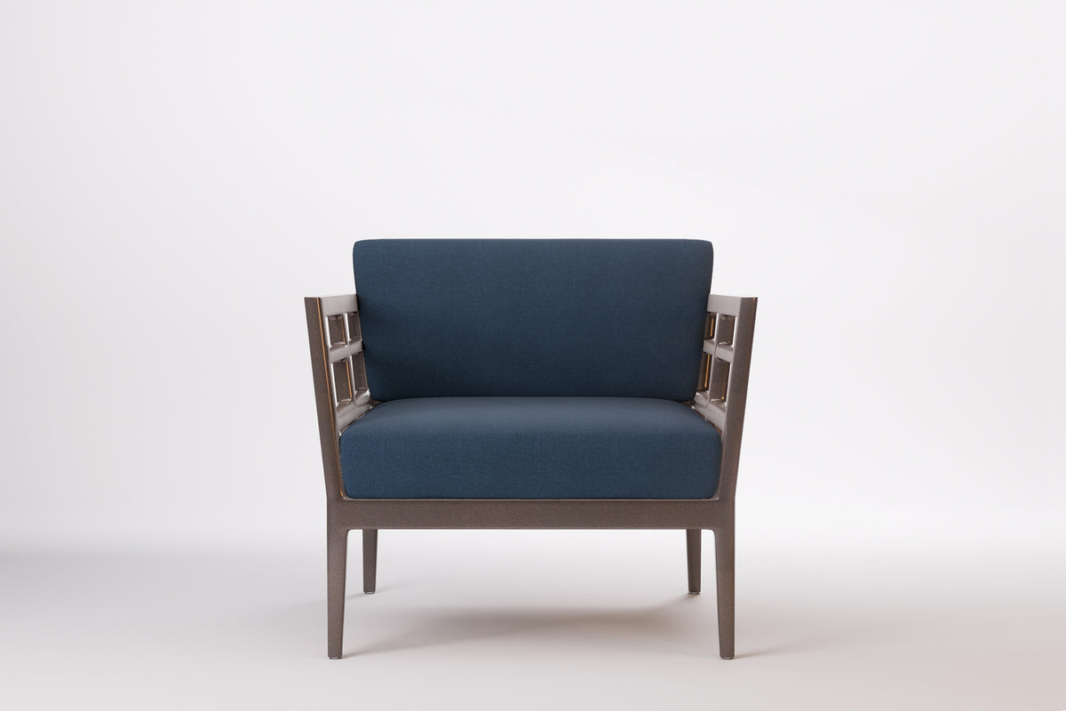 Vienna Outdoor Lounge Armchair Aluminium