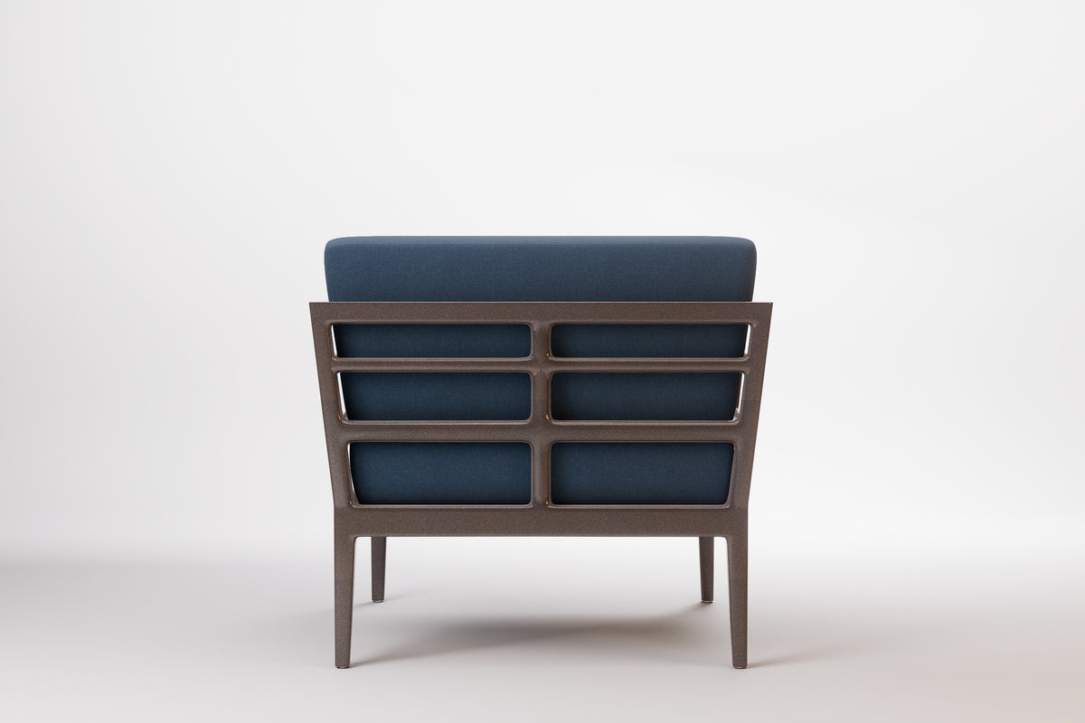 Vienna Outdoor Lounge Armchair Aluminium