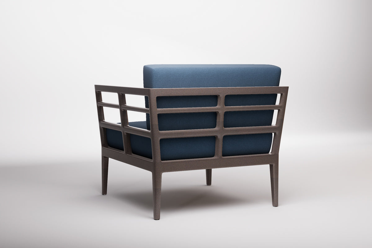 Vienna Outdoor Lounge Armchair Aluminium