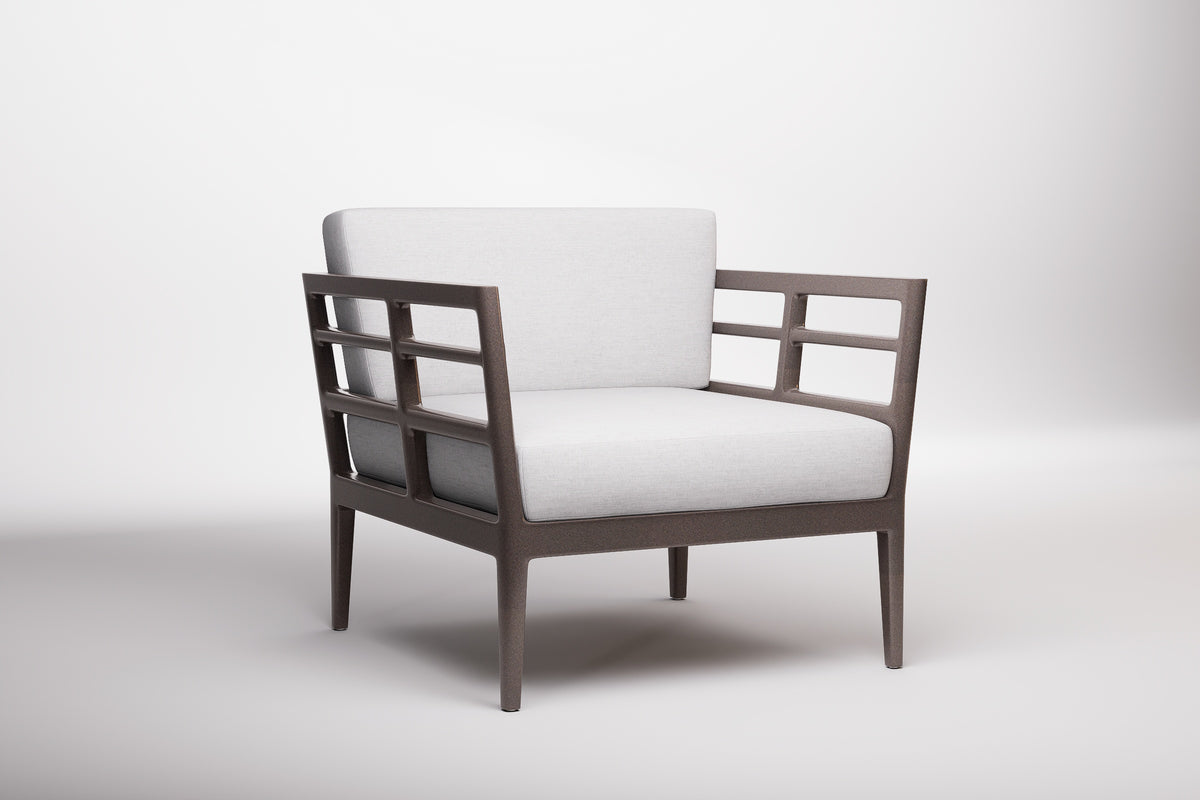 Vienna Outdoor Lounge Armchair Aluminium