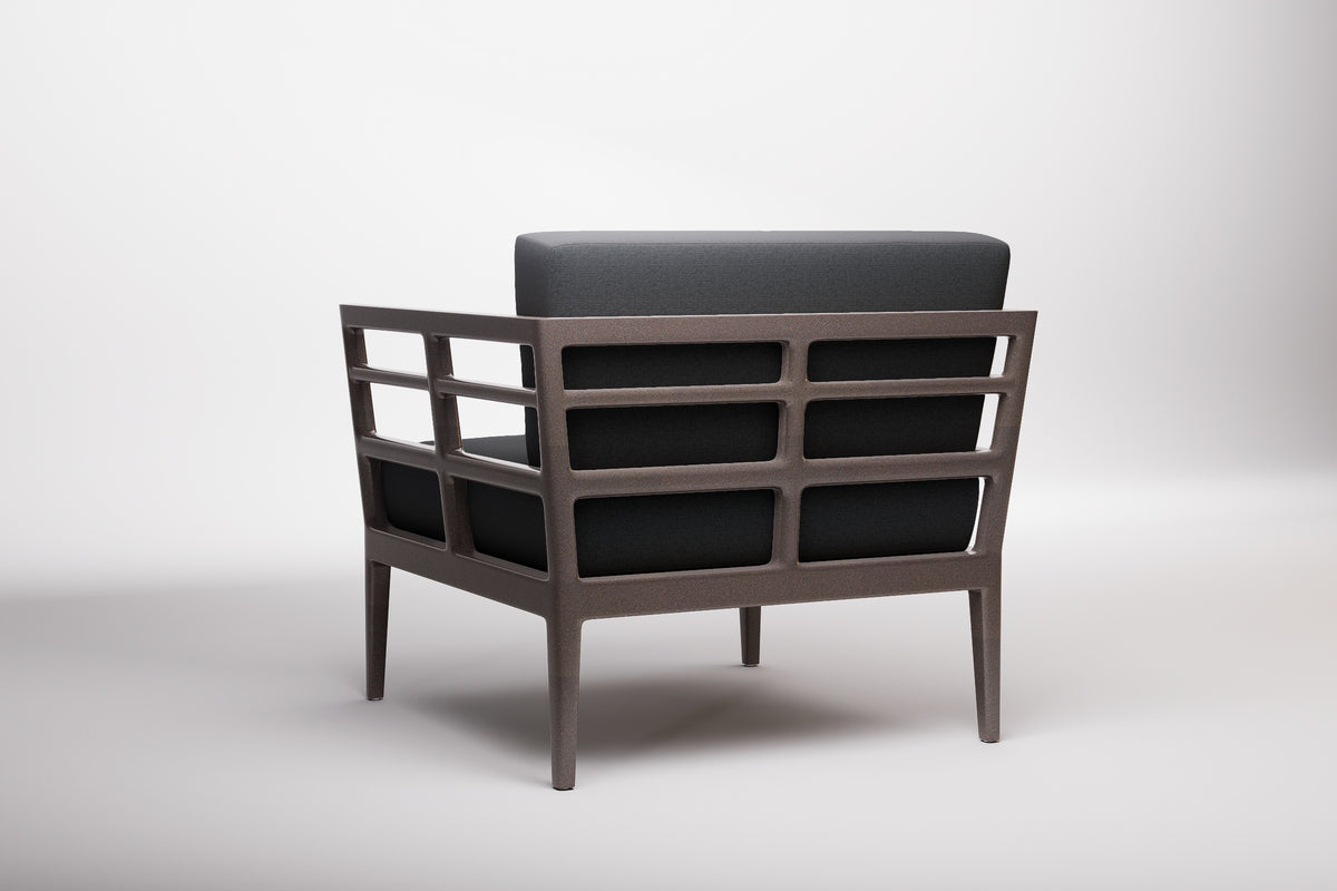 Vienna Outdoor Lounge Armchair Aluminium