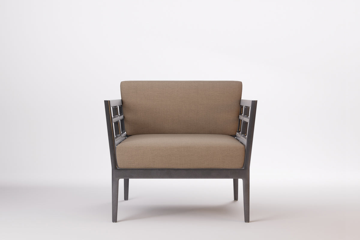 Vienna Outdoor Lounge Armchair Aluminium