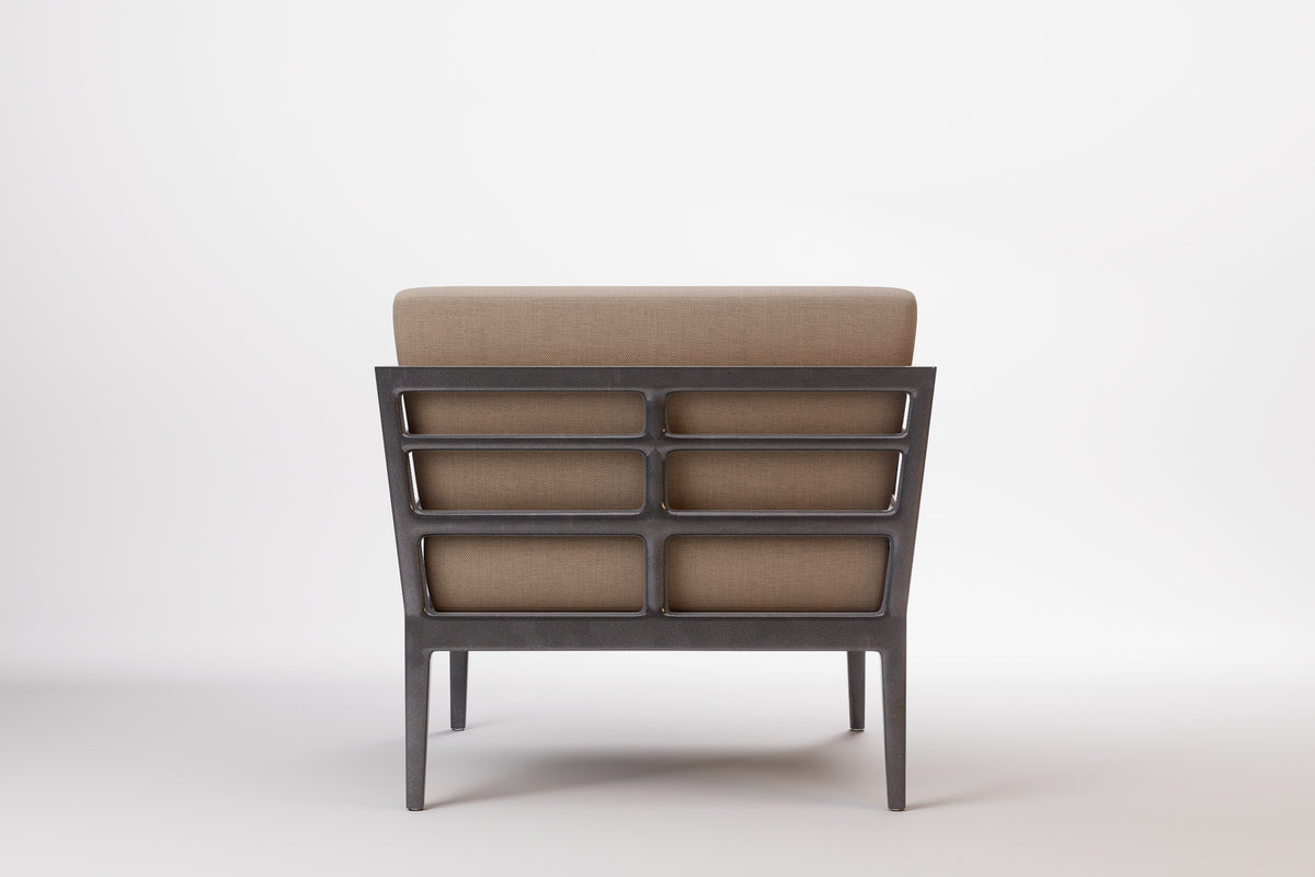 Vienna Outdoor Lounge Armchair Aluminium