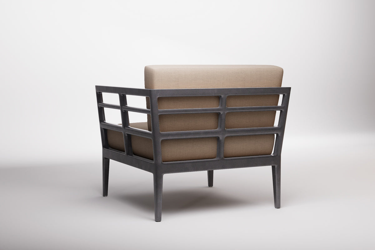 Vienna Outdoor Lounge Armchair Aluminium