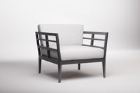 Vienna Outdoor Lounge Armchair Aluminium