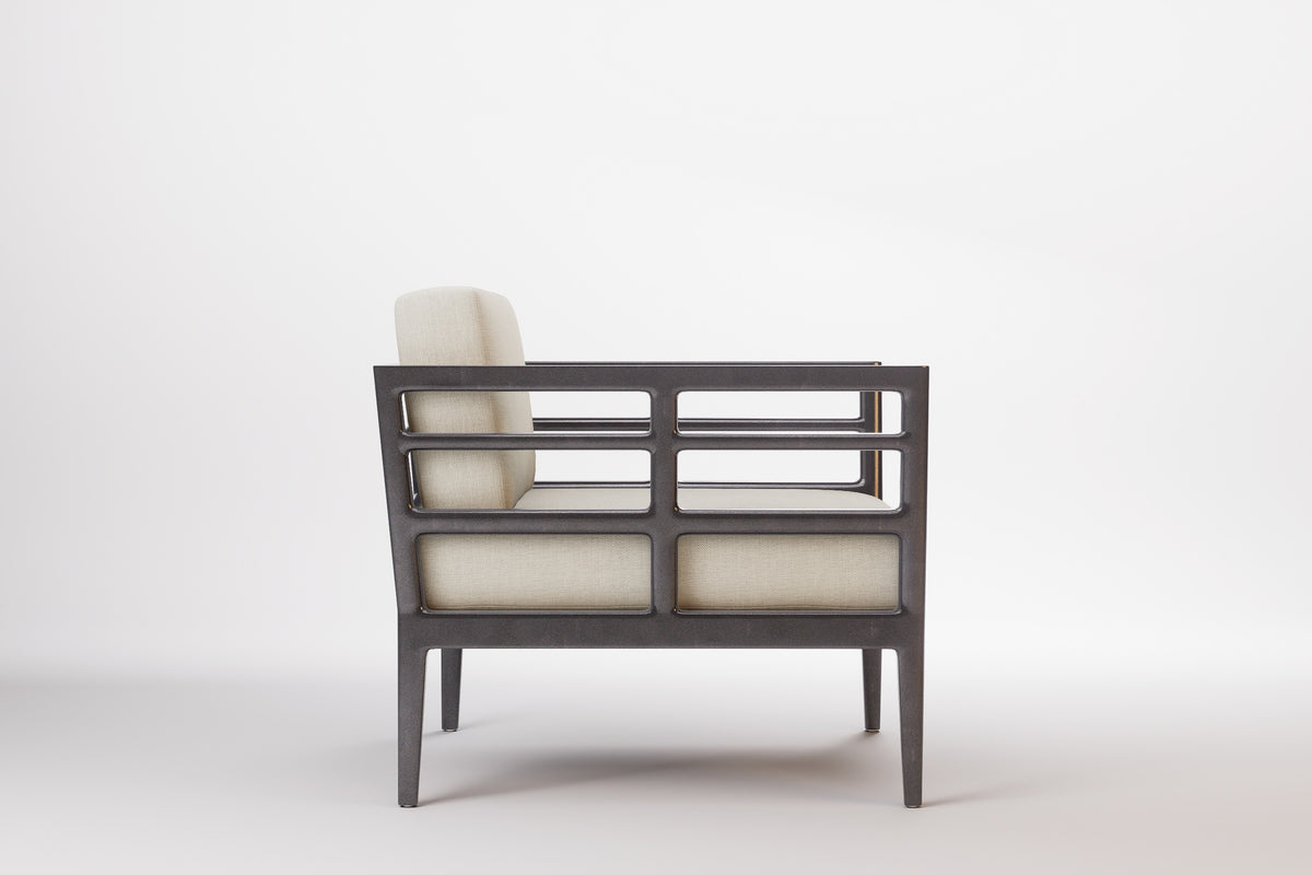 Vienna Outdoor Lounge Armchair Aluminium