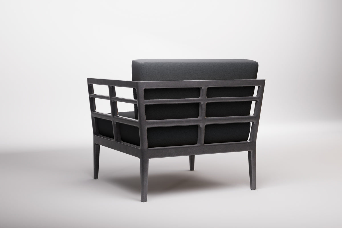 Vienna Outdoor Lounge Armchair Aluminium