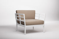 Vienna Outdoor Lounge Armchair Aluminium