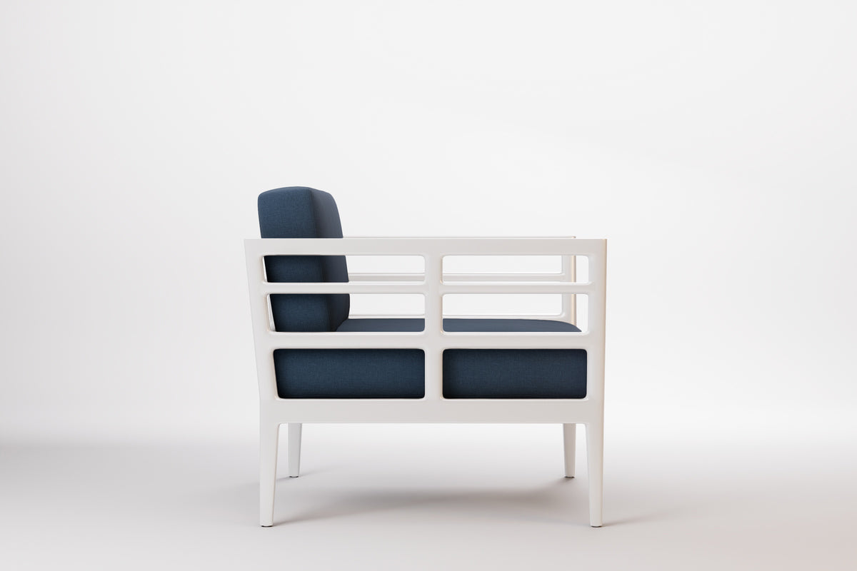 Vienna Outdoor Lounge Armchair Aluminium