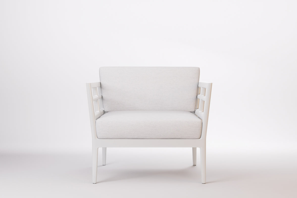 Vienna Outdoor Lounge Armchair Aluminium