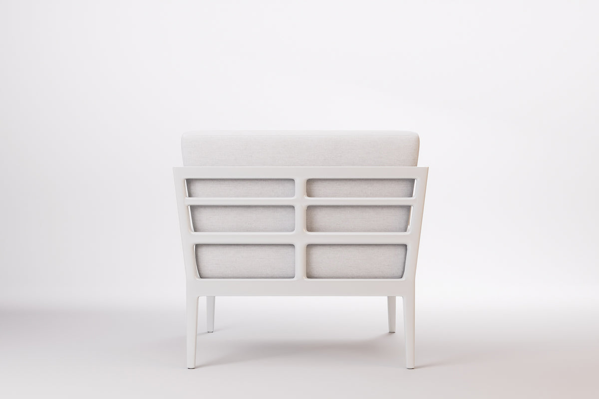 Vienna Outdoor Lounge Armchair Aluminium