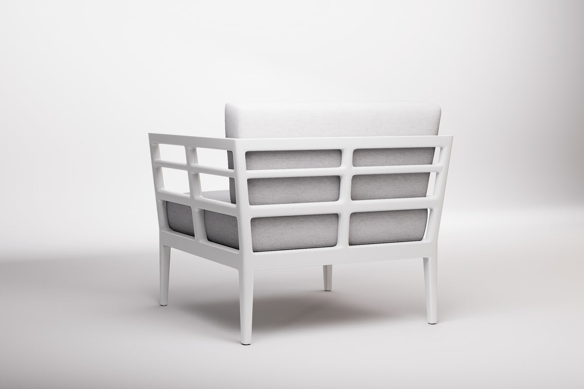 Vienna Outdoor Lounge Armchair Aluminium