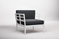 Vienna Outdoor Lounge Armchair Aluminium