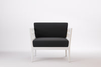 Vienna Outdoor Lounge Armchair Aluminium