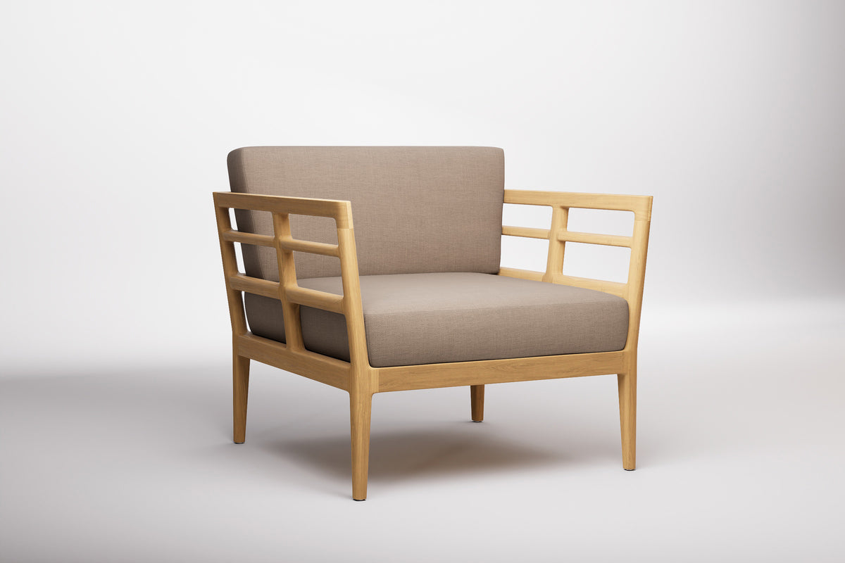 Vienna Outdoor Lounge Armchair Teak