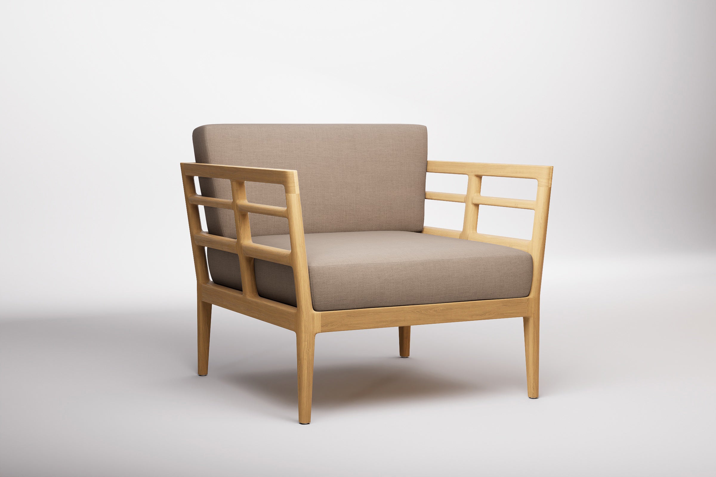 Vienna Outdoor Lounge Armchair Teak