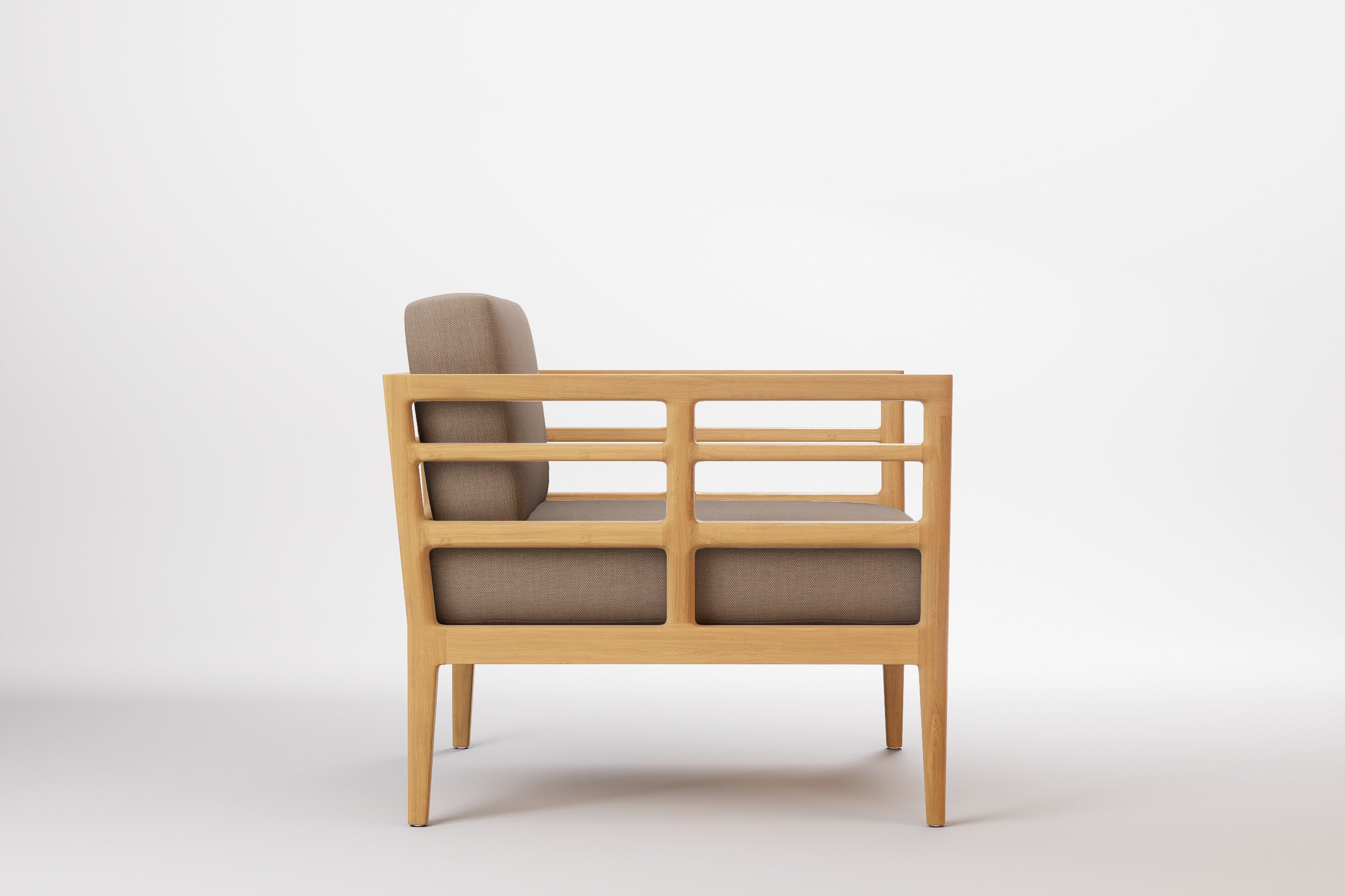 Vienna Outdoor Lounge Armchair Teak