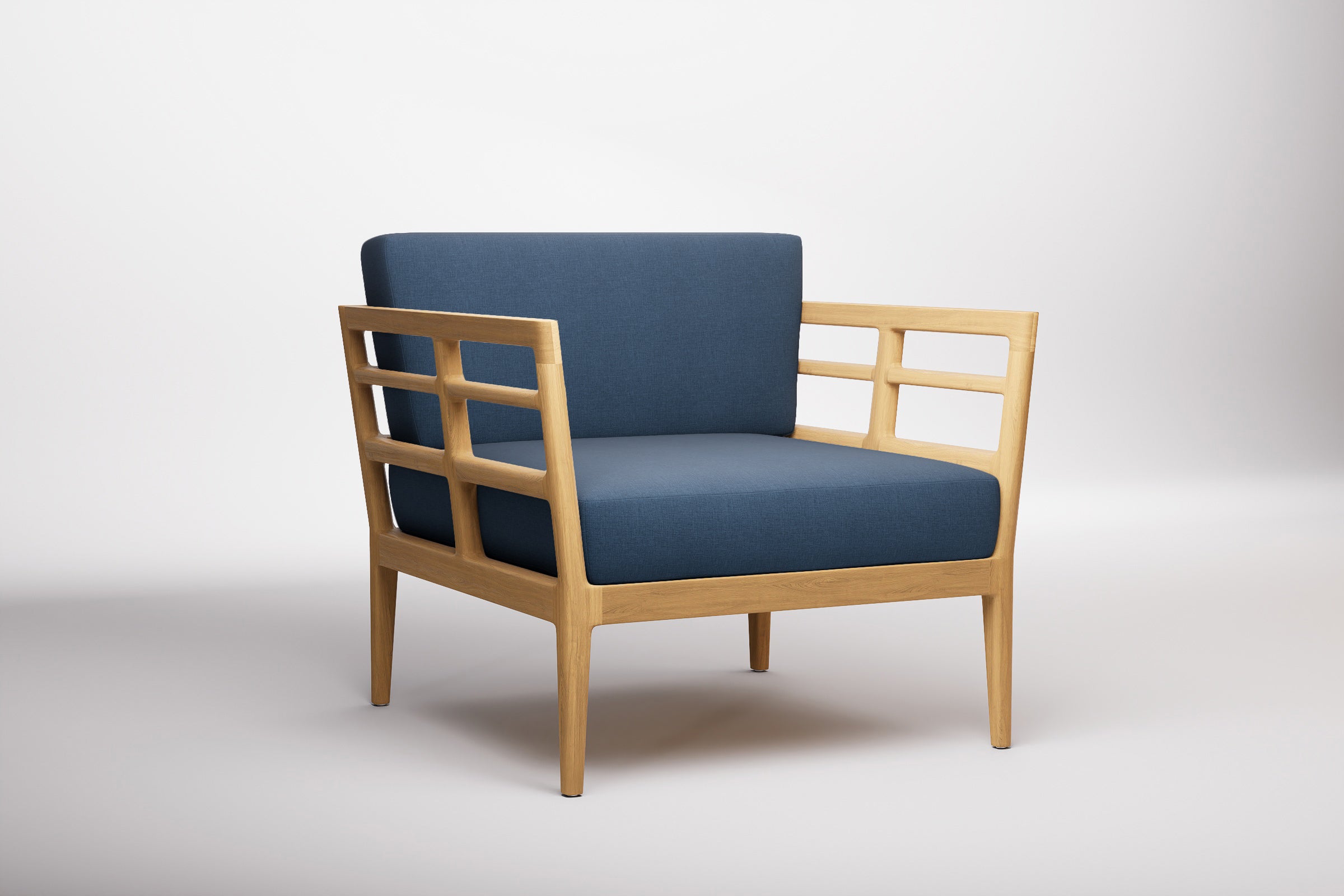 Vienna Outdoor Lounge Armchair Teak