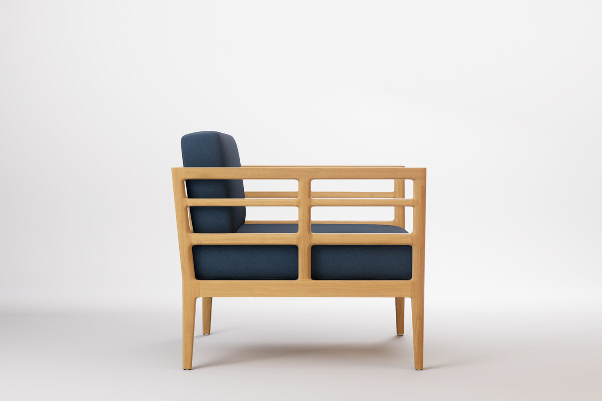 Vienna Outdoor Lounge Armchair Teak