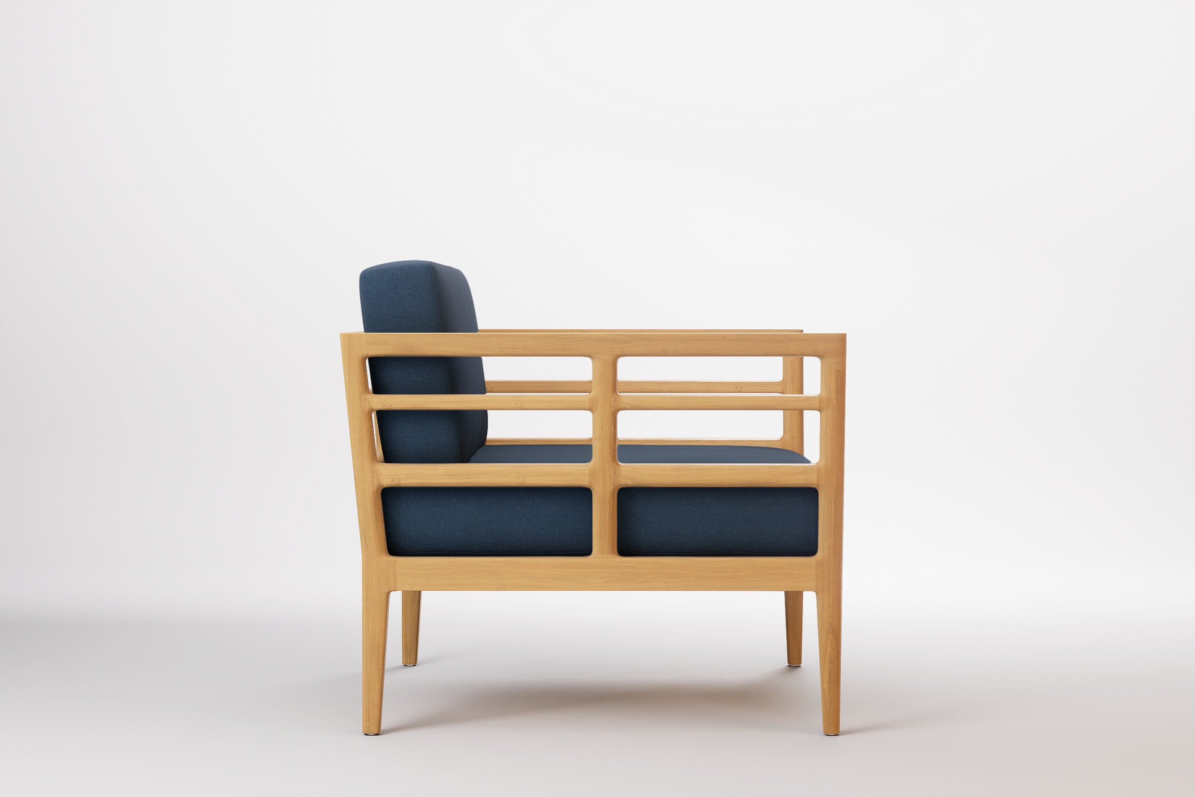 Vienna Outdoor Lounge Armchair Teak
