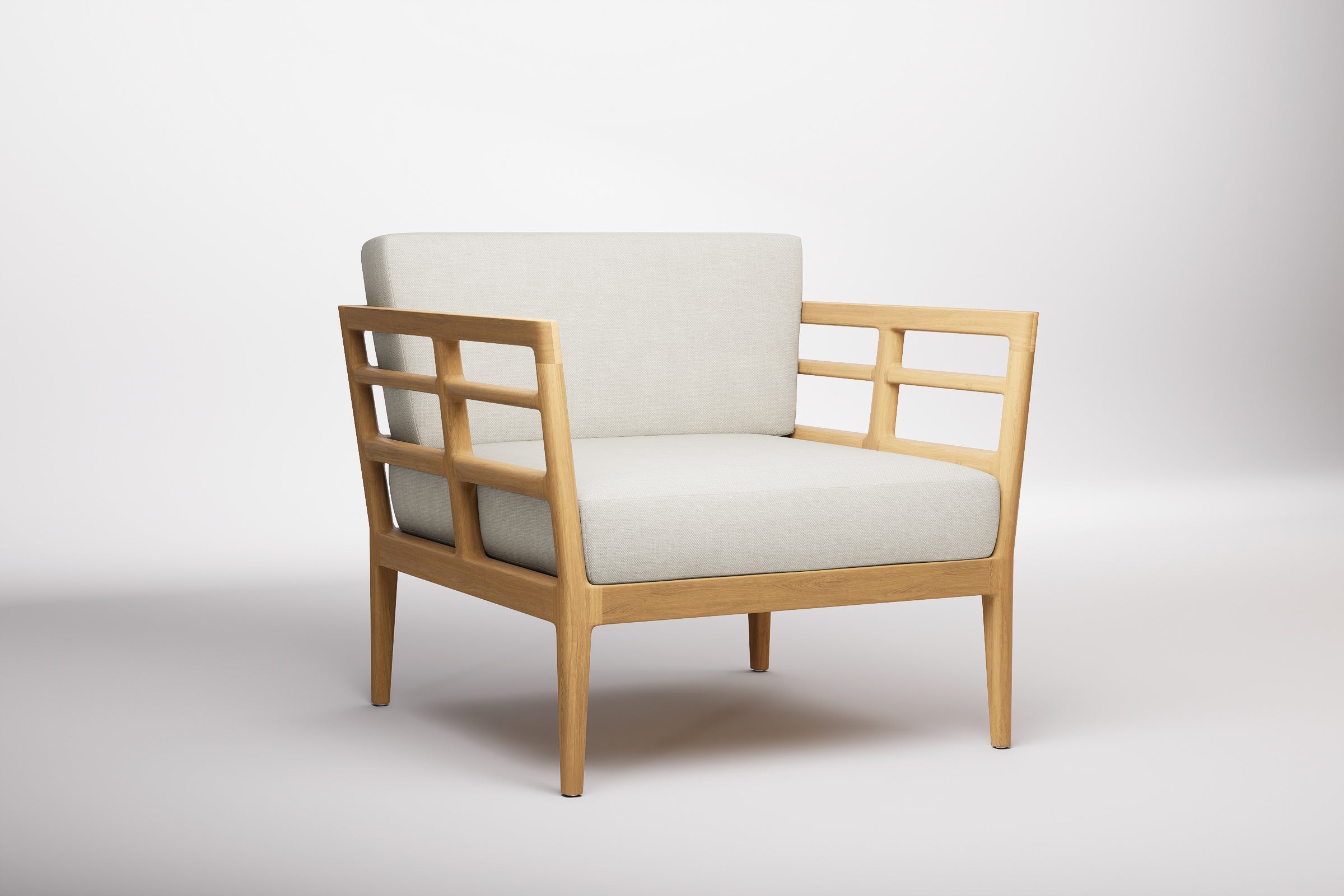 Vienna Outdoor Lounge Armchair Teak