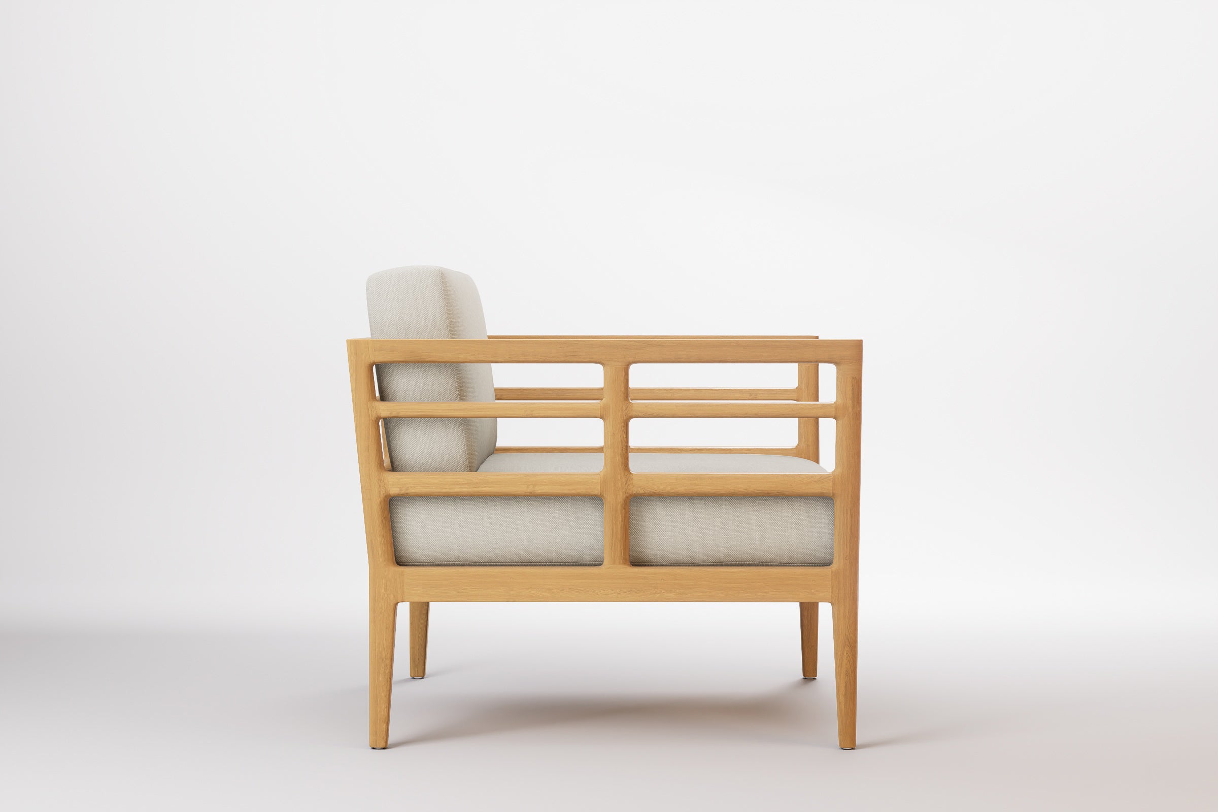 Vienna Outdoor Lounge Armchair Teak