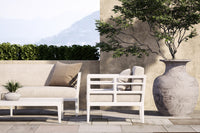 Vienna Outdoor Lounge Armchair Aluminium
