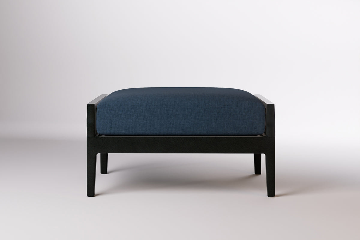 Vienna Outdoor Ottoman Aluminium