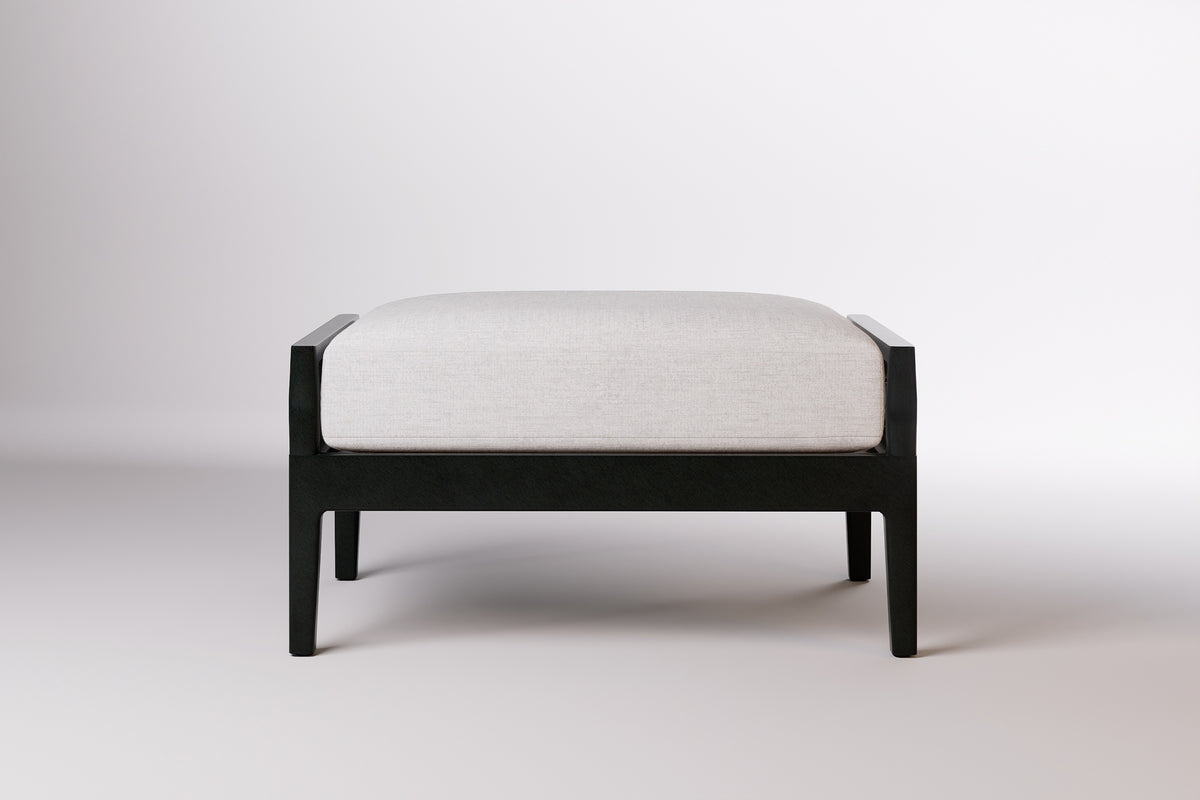 Vienna Outdoor Ottoman Aluminium