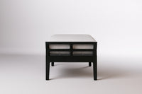 Vienna Outdoor Ottoman Aluminium