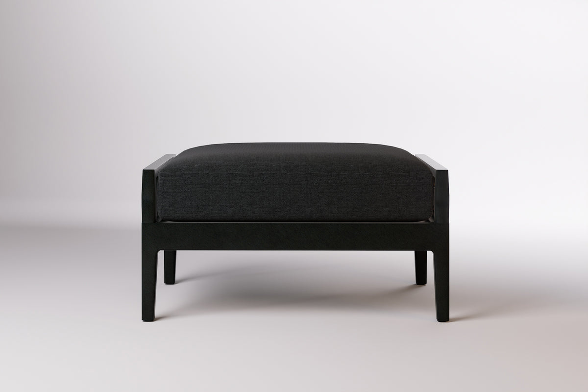 Vienna Outdoor Ottoman Aluminium