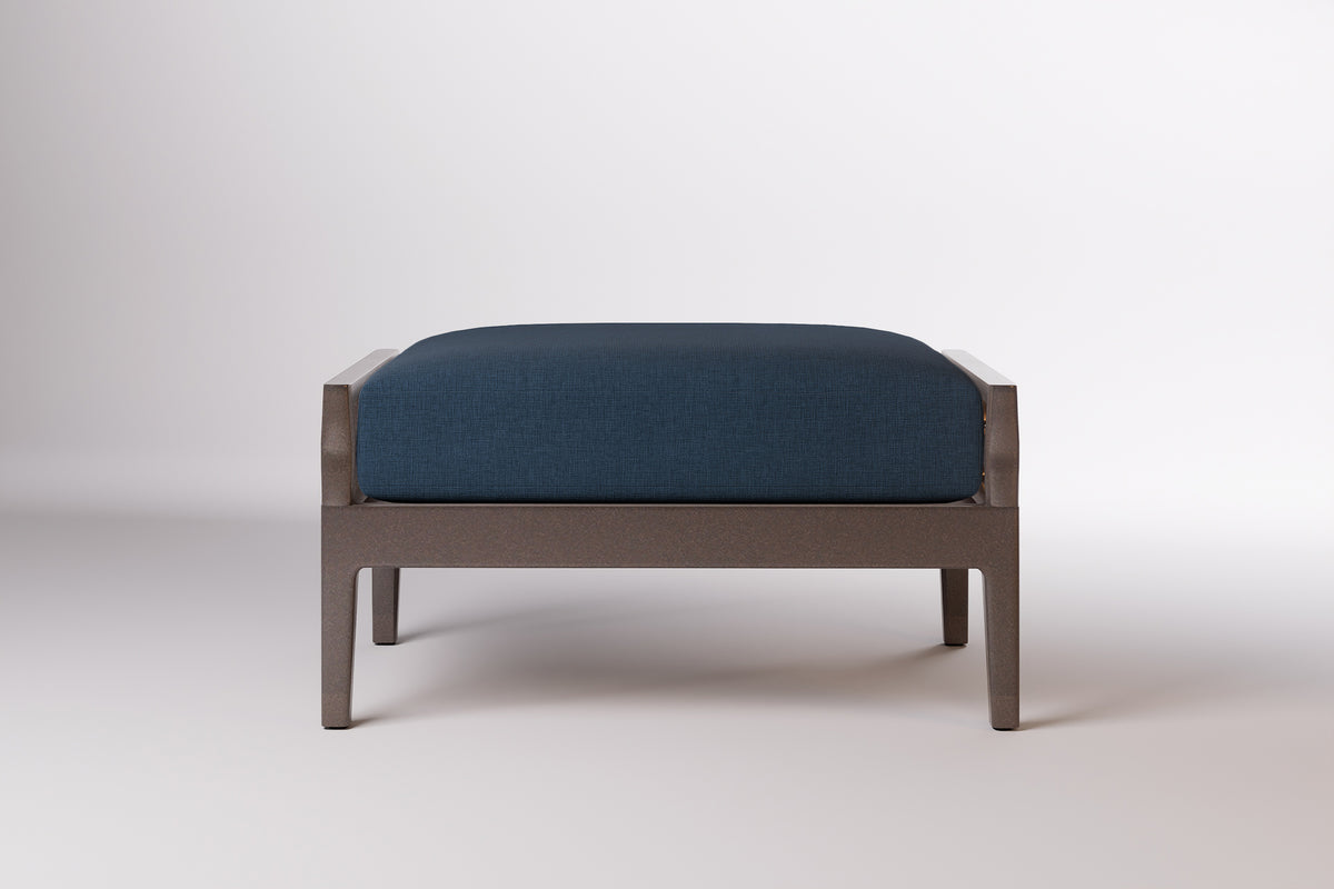 Vienna Outdoor Ottoman Aluminium