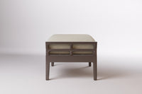 Vienna Outdoor Ottoman Aluminium