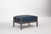 Vienna Outdoor Ottoman Aluminium