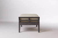 Vienna Outdoor Ottoman Aluminium