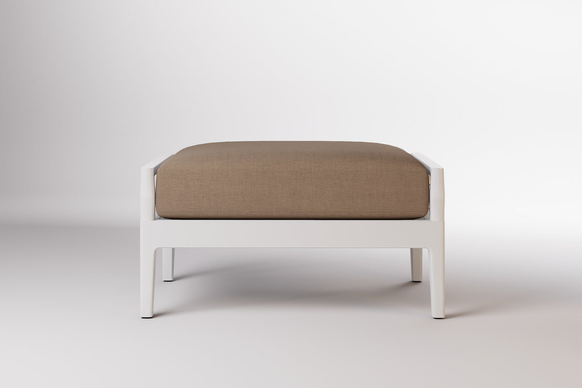 Vienna Outdoor Ottoman Aluminium