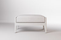 Vienna Outdoor Ottoman Aluminium