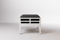 Vienna Outdoor Ottoman Aluminium