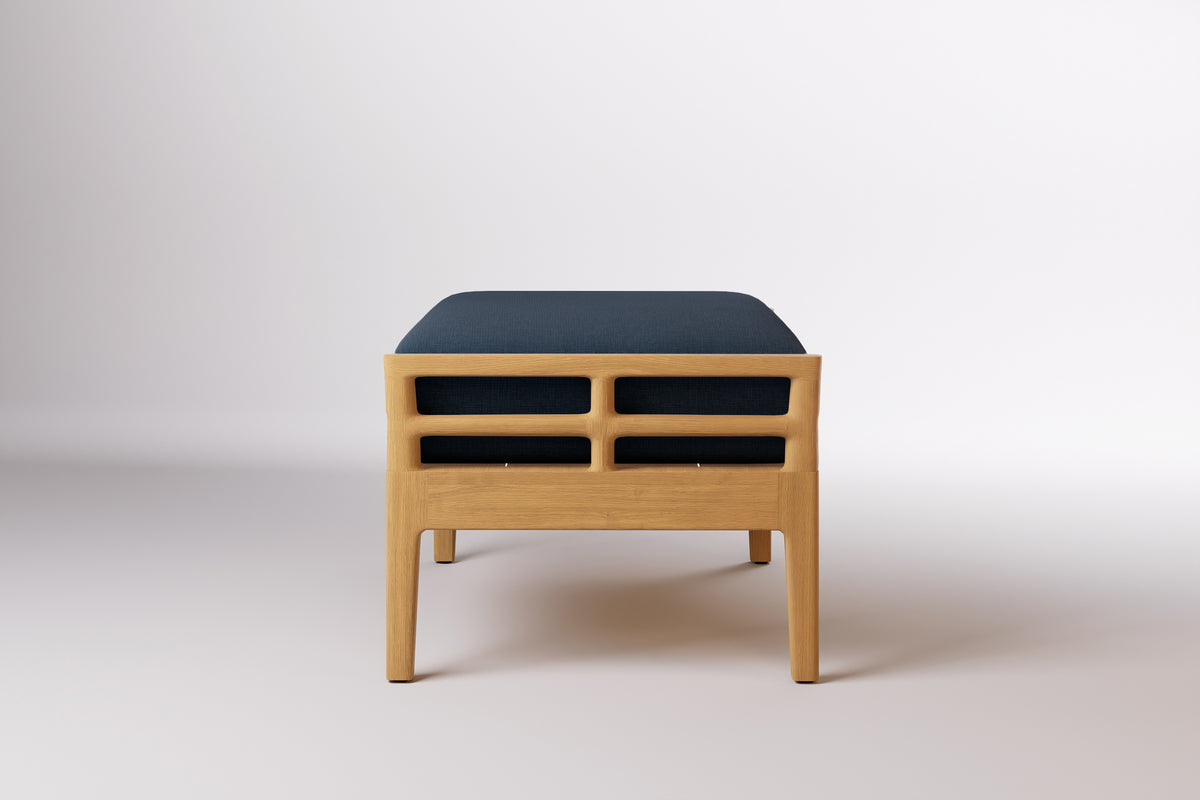 Vienna Outdoor Ottoman Teak