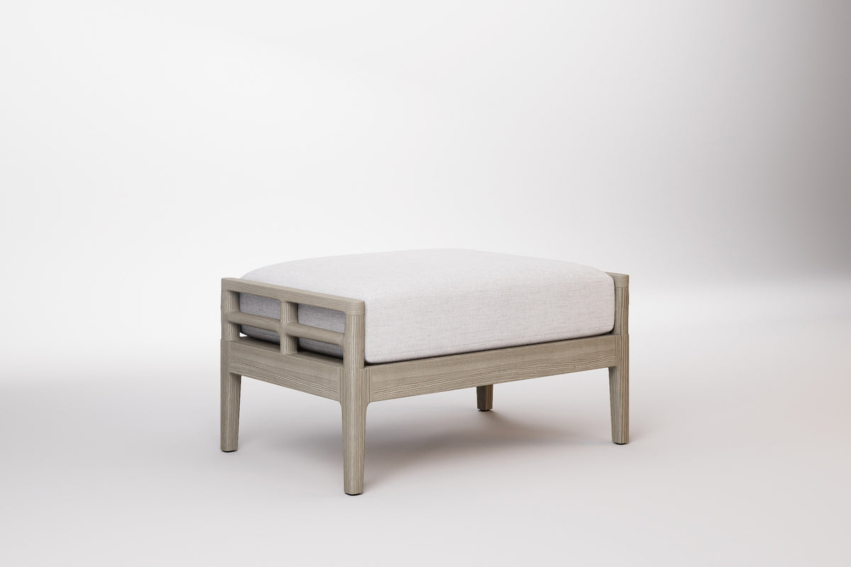 Vienna Outdoor Ottoman Teak
