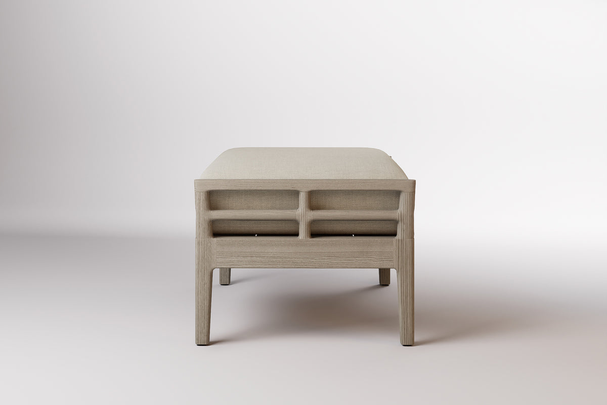 Vienna Outdoor Ottoman Teak