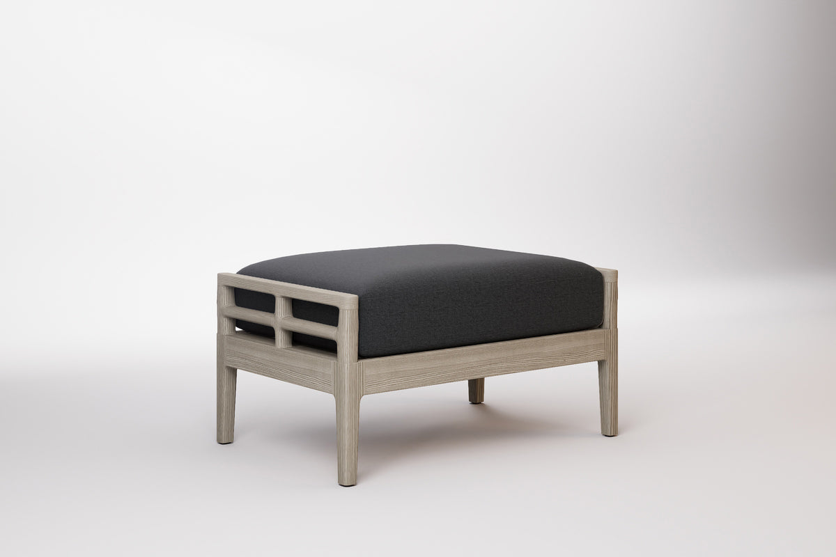 Vienna Outdoor Ottoman Teak
